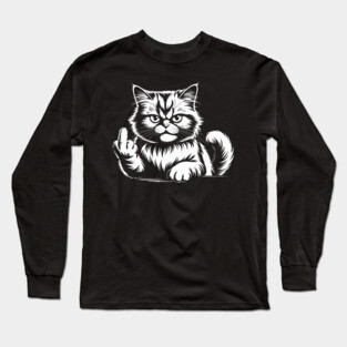 Sassy Cat Long Sleeve T-Shirt