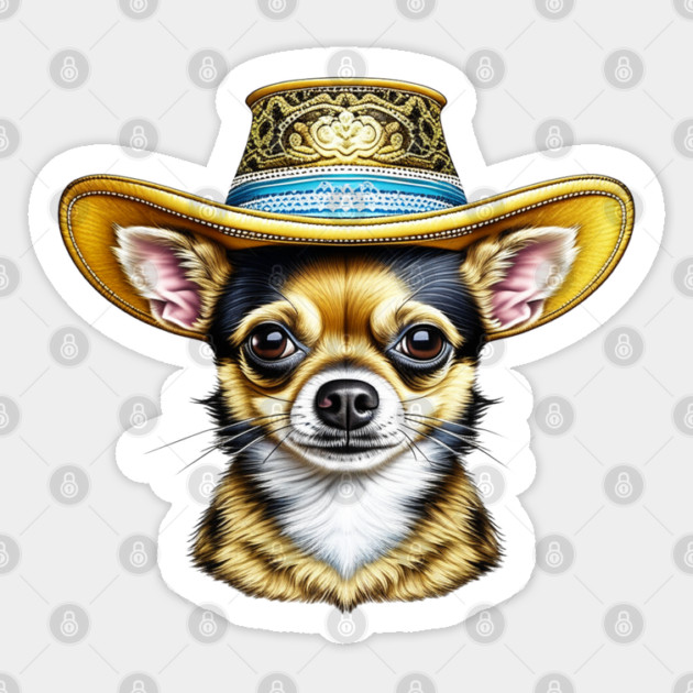 Cinco de Mayo Chihuahua Sticker by HolidayBug