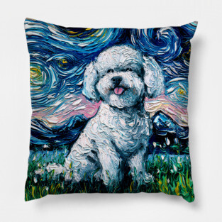 Bichon Frise Night Pillow