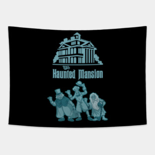 The Haunted Mansion - Hitchhiking Ghosts Tapestry