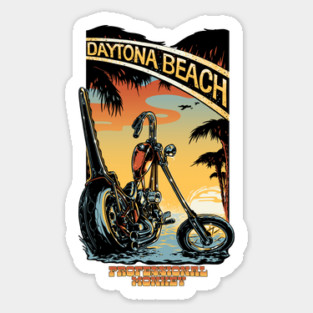 Professional Monkey Daytona Shirt Sticker