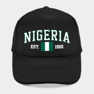 Nigeria Est1960 Nigerian Flag Independence Day Hat