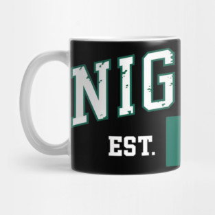 Nigeria Est1960 Nigerian Flag Independence Day Mug