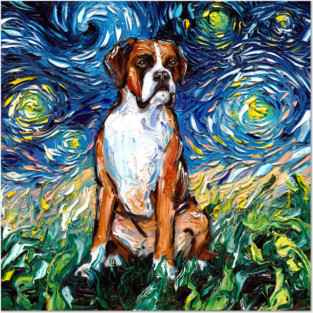 Boxer Night Posters and Art