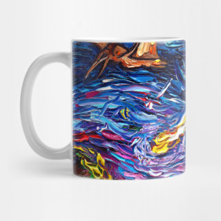 Jurassic Night Mug