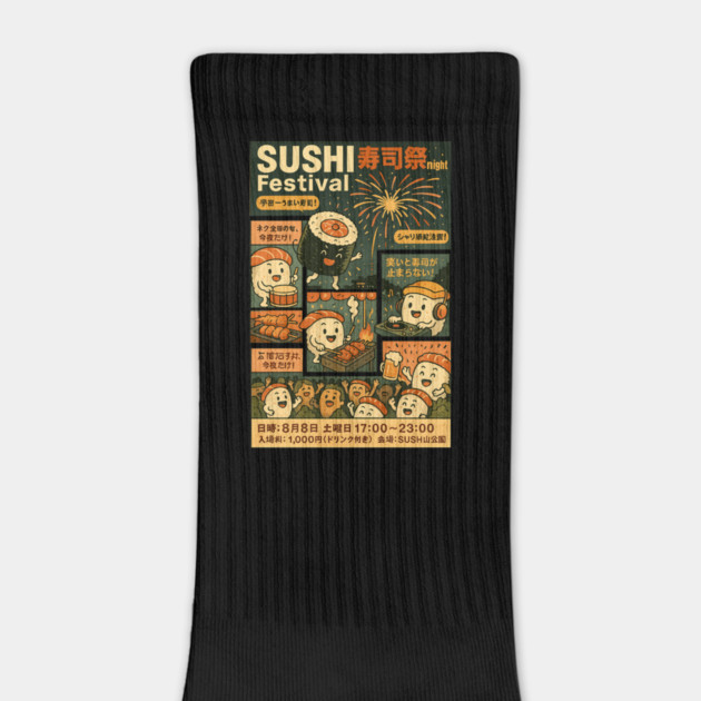 Sushi Festival Design by Designed By Marty