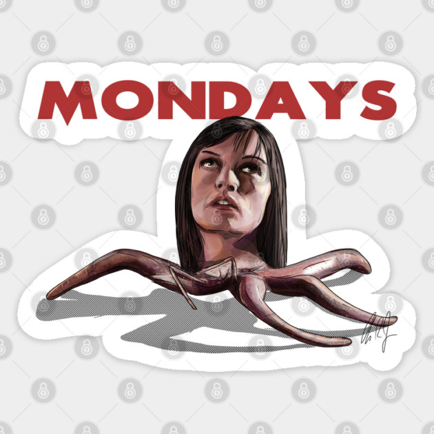 The Faculty: Mondays Sticker by 51Deesigns