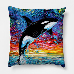 van Gogh Never Saw Alaska Pillow