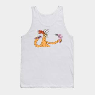 pepe the naked classy prawn Tank Top