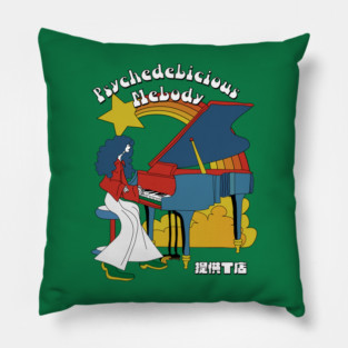 Psychedelicious Melody Pillow