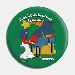 Psychedelicious Melody Pin