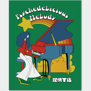 Psychedelicious Melody Posters and Art