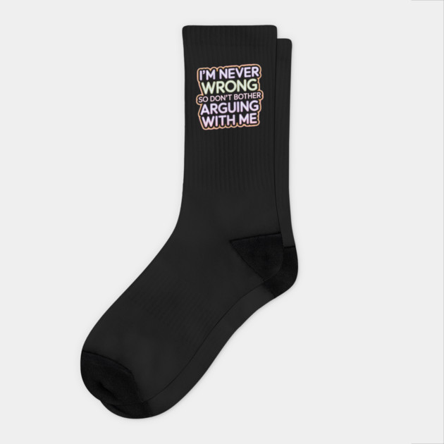 Never Wong Socks by BA