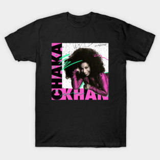 chaka khan 80s retro style T-Shirt