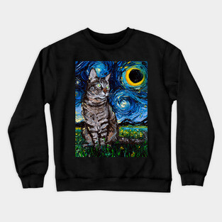 Tabby Night Crewneck Sweatshirt