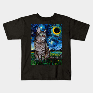 Tabby Night Kids T-Shirt
