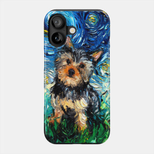 Yorkie Night Phone Case