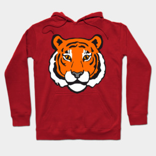 Fierce Focus – Bold Tiger Face Hoodie