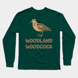 Woodland Woodcock Long Sleeve T-Shirt