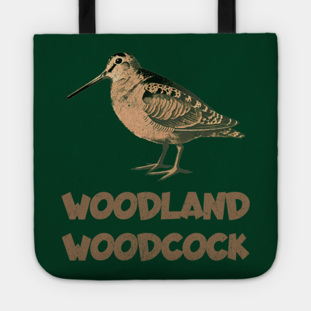 Woodland Woodcock Tote by DonWillisJrArt