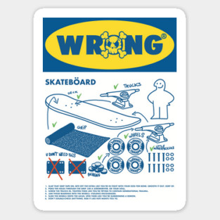 SKATEBÖARD™ – DIY Chaos Manual Sticker