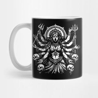 Kali Hindu Goddess Design – Dark Divine Feminine Spiritual Gift for Occult & Mythology Lovers Mug