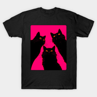 Black Cats It's Time To Wake Up T-Shirt