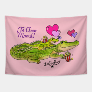 Te Amo Mama Tapestry