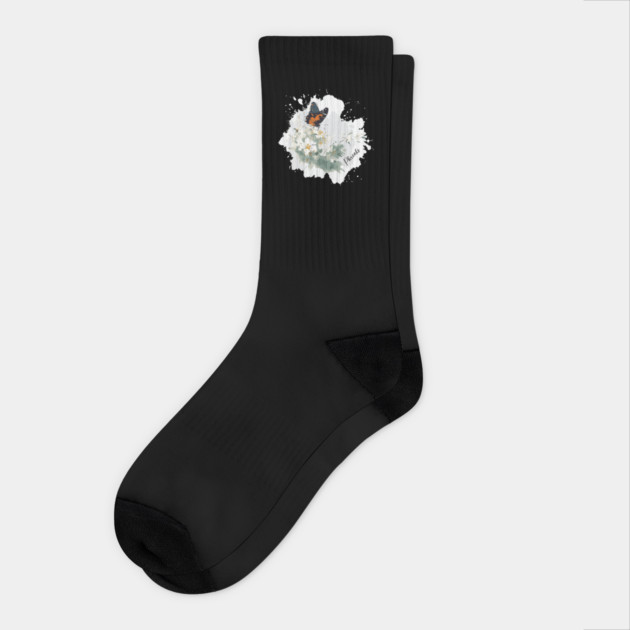 Boho Chic Floral Dreams Socks by Jiyoun's Store 2