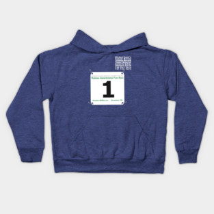 The Office Fun Run - Front and Back Kids Hoodie
