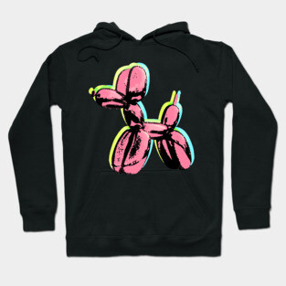 Balloon Dog Pop Art Hoodie