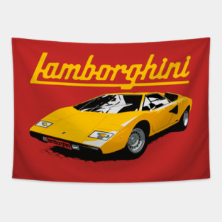 countach shirt Tapestry
