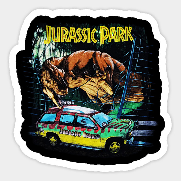 Jurassic Park - Explorer - Dinosaur Magnet by nicklower