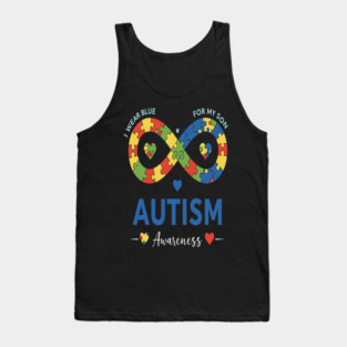 Autism Son Tee - Infinity Love Awareness Design Tank Top