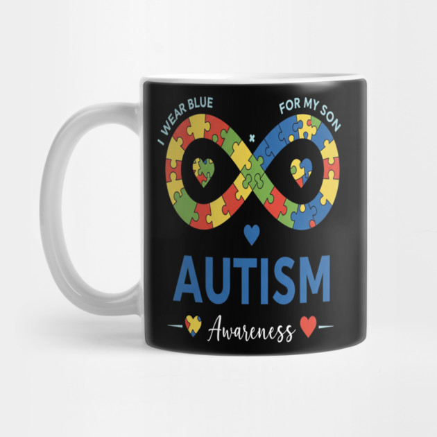 Autism Son Tee - Infinity Love Awareness Design by OUTFITPAW