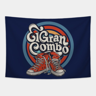 ¡Y son los tenis del Gran Combo! Salsa Tapestry