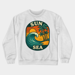 Sun & Sea Crewneck Sweatshirt