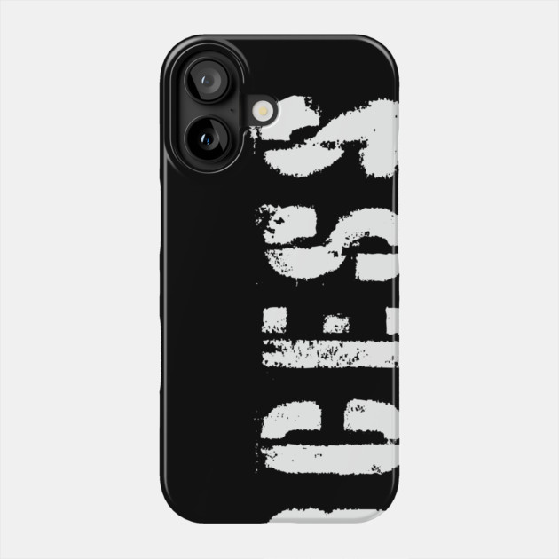 Due Process Phone Case by Camp Happy Hour