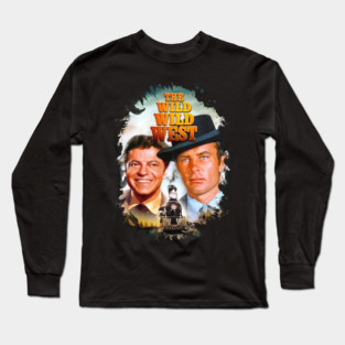 Vintage The Wild Wild West 1965 Long Sleeve T-Shirt