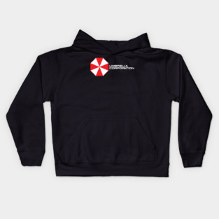 Umbrella Corporation Logo Resident Evil Kids Hoodie