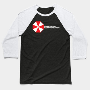 Umbrella Corporation Logo Resident Evil Baseball T-Shirt