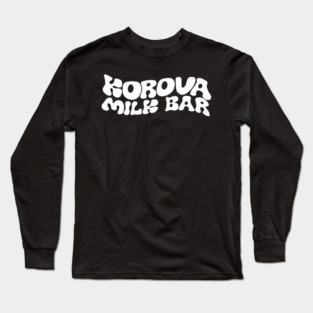 The Korova Milk Bar A Clockwork Orange Long Sleeve T-Shirt