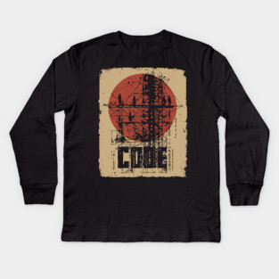 CODE – Abstract Hacker Philosophy Poster Kids Long Sleeve T-Shirt