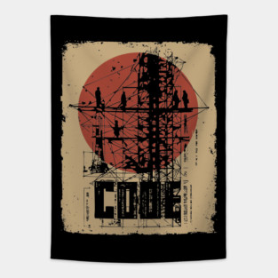 CODE – Abstract Hacker Philosophy Poster Tapestry