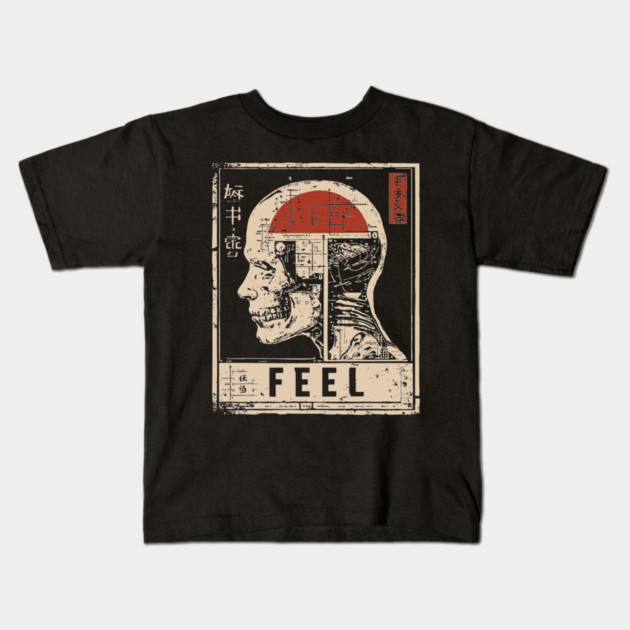 Anatomical Philosophy Cyberpunk Poster Kids T-Shirt by TuncGK