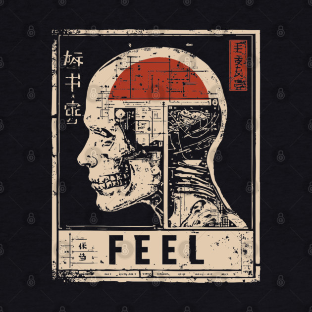 Anatomical Philosophy Cyberpunk Poster by TuncGK