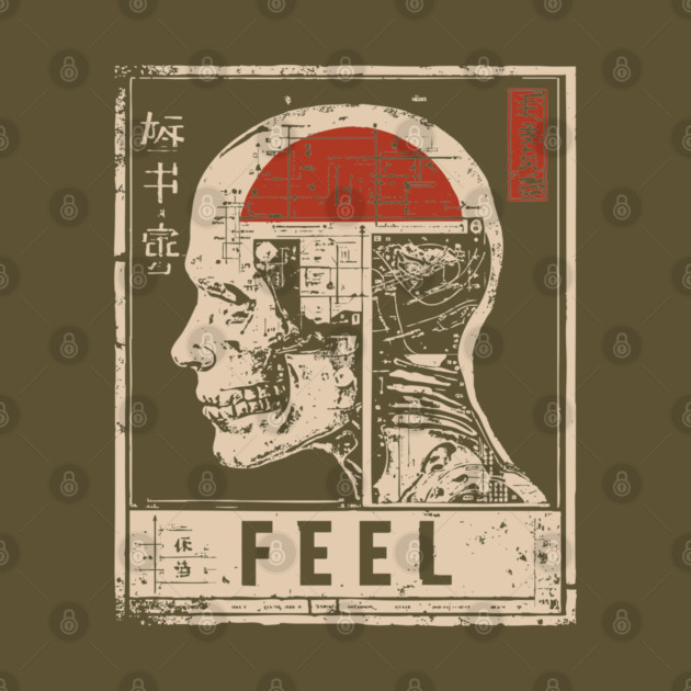 Anatomical Philosophy Cyberpunk Poster by TuncGK