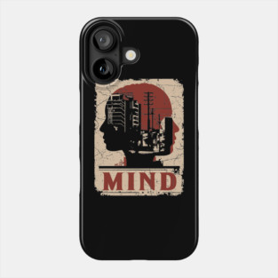 Urban Identity Silhouette Poster Phone Case