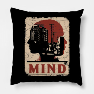 Urban Identity Silhouette Poster Pillow