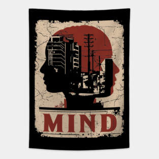 Urban Identity Silhouette Poster Tapestry